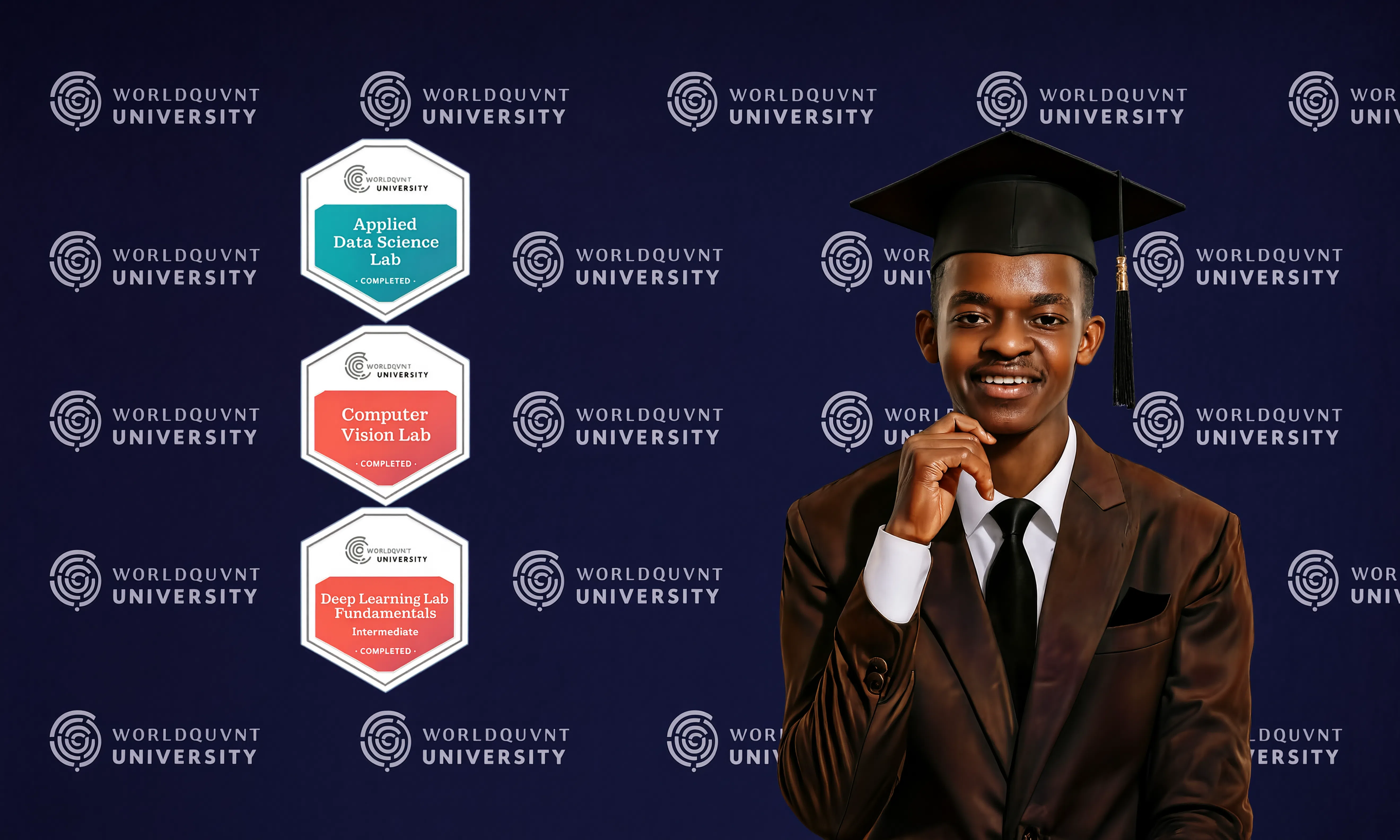 WorldQuant University Graduation - Pic 2